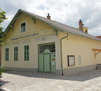 Außenansicht des Bauernladen Kollnbrunn zum Start des Projekts