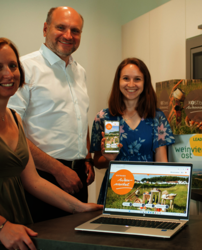 Pressefoto Relaunch KOSTBARES Weinviertel in der LEADER Küche