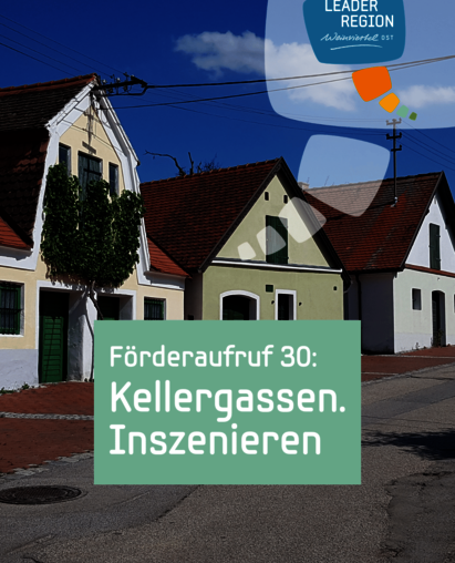 Sujet Kellergassen.Inszenieren Kellergasse im Weinviertel