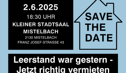 Flyer Impulsveranstaltung Vermietung