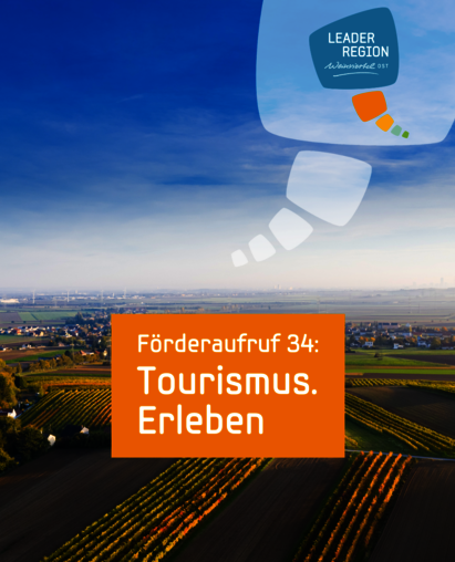 Sujet Förderaufruf Tourismus.Erleben Landschaft Weinviertel