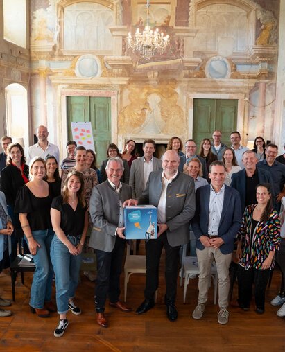 Gruppenfoto Zweiter Regionaler Zukunftsworkshop