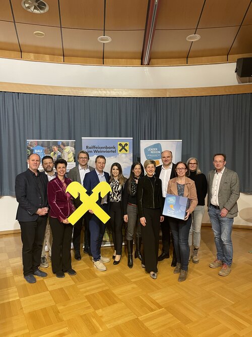Foto mit Organisatoren der Veranstaltung Mehrwert statt Leerstand