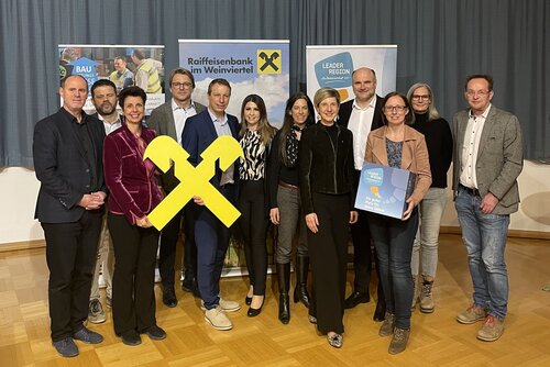 Foto mit Organisatoren der Veranstaltung Mehrwert statt Leerstand