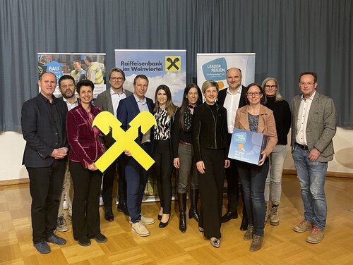 Foto mit Organisatoren der Veranstaltung Mehrwert statt Leerstand