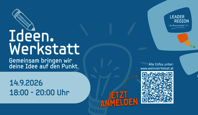 Sujet Ideen.Werkstatt 14.9.2026 Sujet Ideen.Werkstatt 14.9.2026