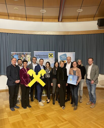 Gruppenfoto Organisatoren der Veranstaltung Mehrwert statt Leerstand