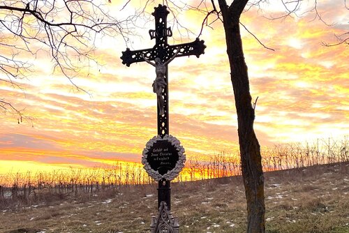Marterl Sonnenuntergang