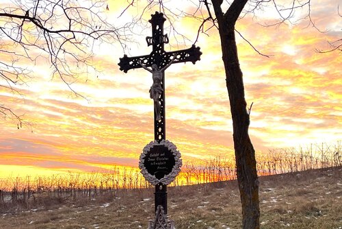Marterl Sonnenuntergang
