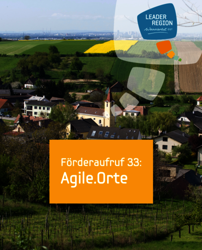 Sujet Förderaufruf Agile.Orte Dorf Weinviertel