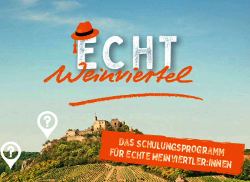 Folder Regionsexpertenschulung Echt Weinviertel