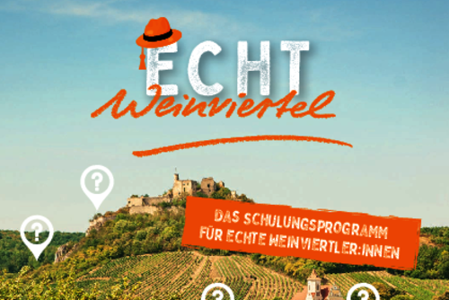 Folder Regionsexpertenschulung Echt Weinviertel