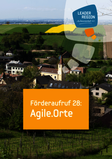 Sujet Fördercall Agile Orte Dorf im Weinviertel